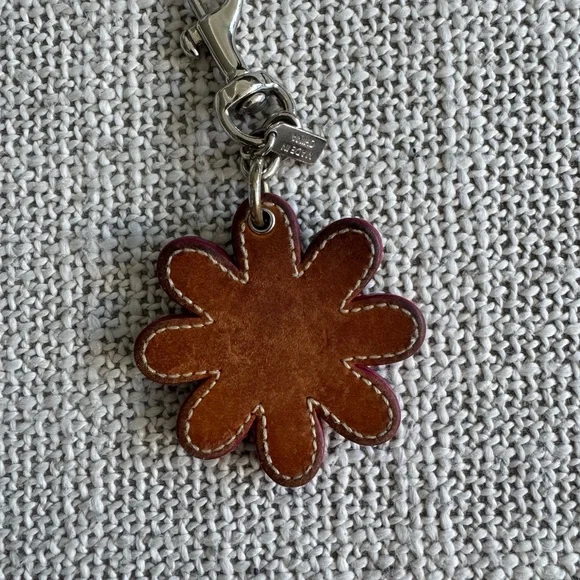 Coach Flower Bag Charm Keychain - Picture 4 of 4